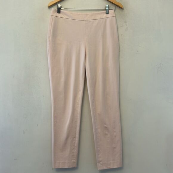 Talbots Pale pink Ankle Side zipped Pants Size 4 EUC - Picture 2 of 7